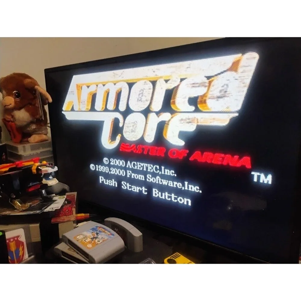 SONY PLAYSTATION 1 PS1 PSONE PSX ARMORED CORE MASTER OF ARENA DISC 2 ONLY TESTED